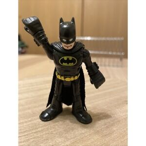 BATMAN 3" ACTION FIGURE FISHER PRICE IMAGE NEXT TOY (PRE-OWNED)